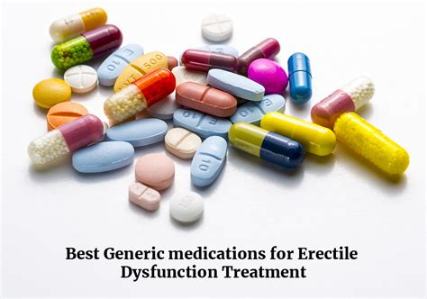 are there any real generic erectile dysfunction drugs